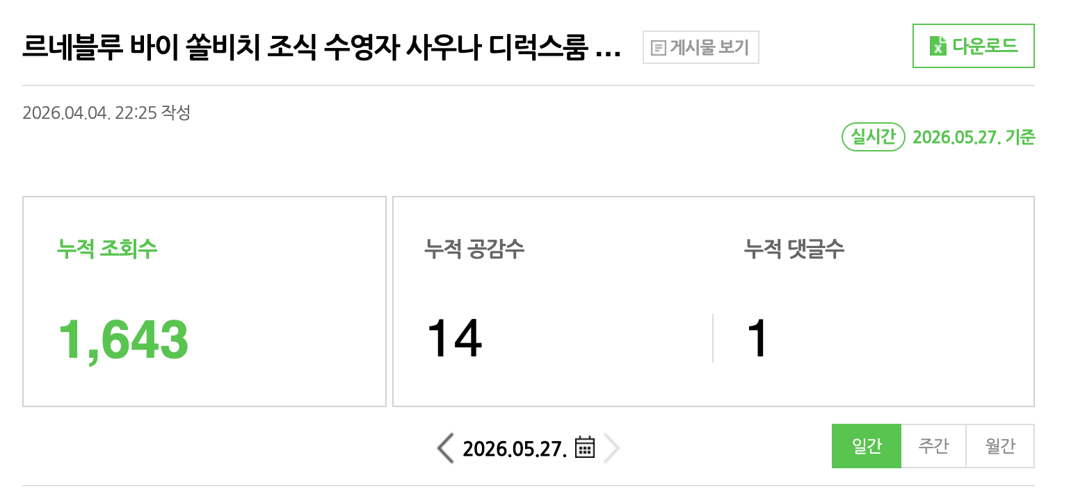 르네블루 바이 쏠비치